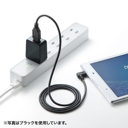 サンワサプライ USB充電器(2A・高耐久タイプ・ホワイト) ACA-IP52W｜buzzhobby｜02