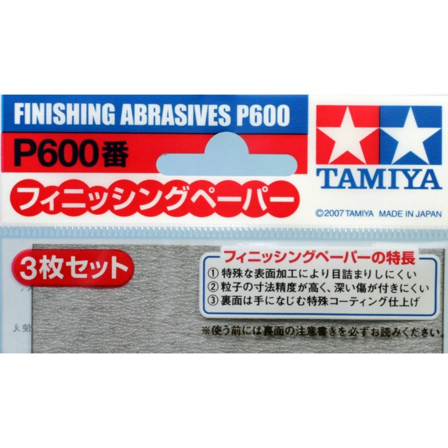 タミヤ・フィニッシングペーパー P600｜buzzhobby｜02