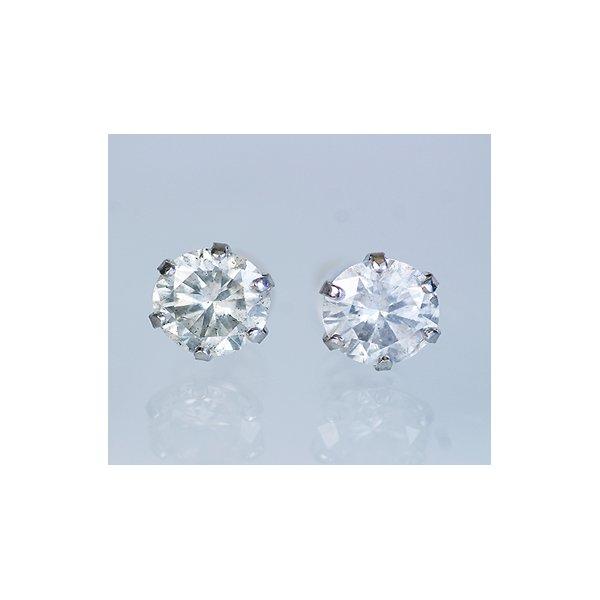 新品未使用！ PT900 1.5ctダイヤモンドピアス（鑑別書付き） プラチナ 【I1603463877】(56163円)