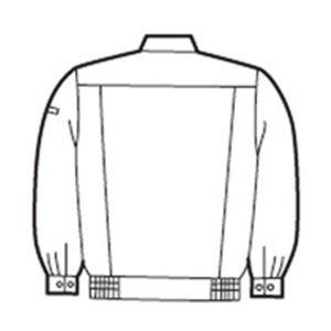 長袖ブルゾン 制電ソフトツイル ブルー Lサイズ BURTLE】全6色