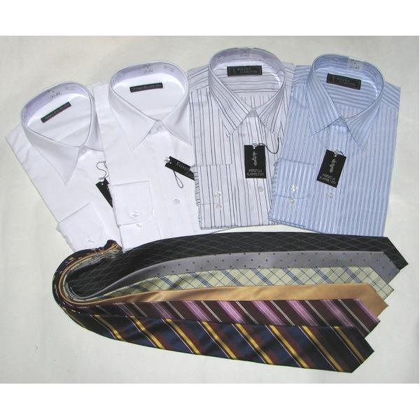 休日限定 大きいサイズ まとめ買い Yシャツ ネクタイ10点 メンズ 10点お得セット Llサイズ 1週間コーディネート メンズビジネス10点福袋 ワイシャツ4枚 ネクタイ6点 シャツ カジュアルシャツ Rideshare2vote Com