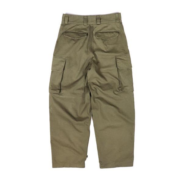 フランス軍 M47 フィールドパンツ 後期型 カーゴパンツ レプリカ オリーブ 24 約86cm 仏軍 ミリタリーパンツ 軍モノ 軍パン
