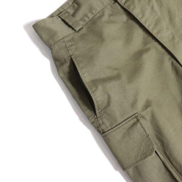 フランス軍 M47 フィールドパンツ 後期型 カーゴパンツ レプリカ オリーブ 24 約86cm 仏軍 ミリタリーパンツ 軍モノ 軍パン