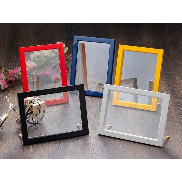 クリアファイルが飾れる フレーム 額縁 A5 収納寸法：159×222mm