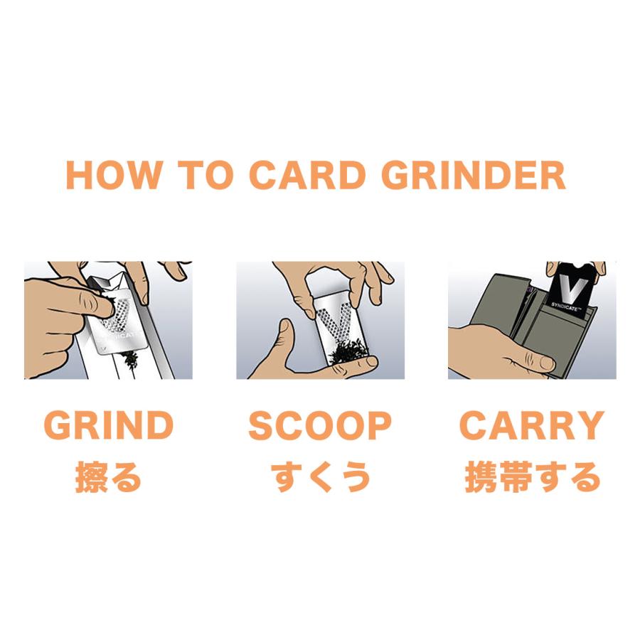 V SYNDICATE ROLLING TRAY CARD GRINDER Vシンジケート ローリングトレイ カードグラインダー GIRL SCOUT COOKIES |  | 03