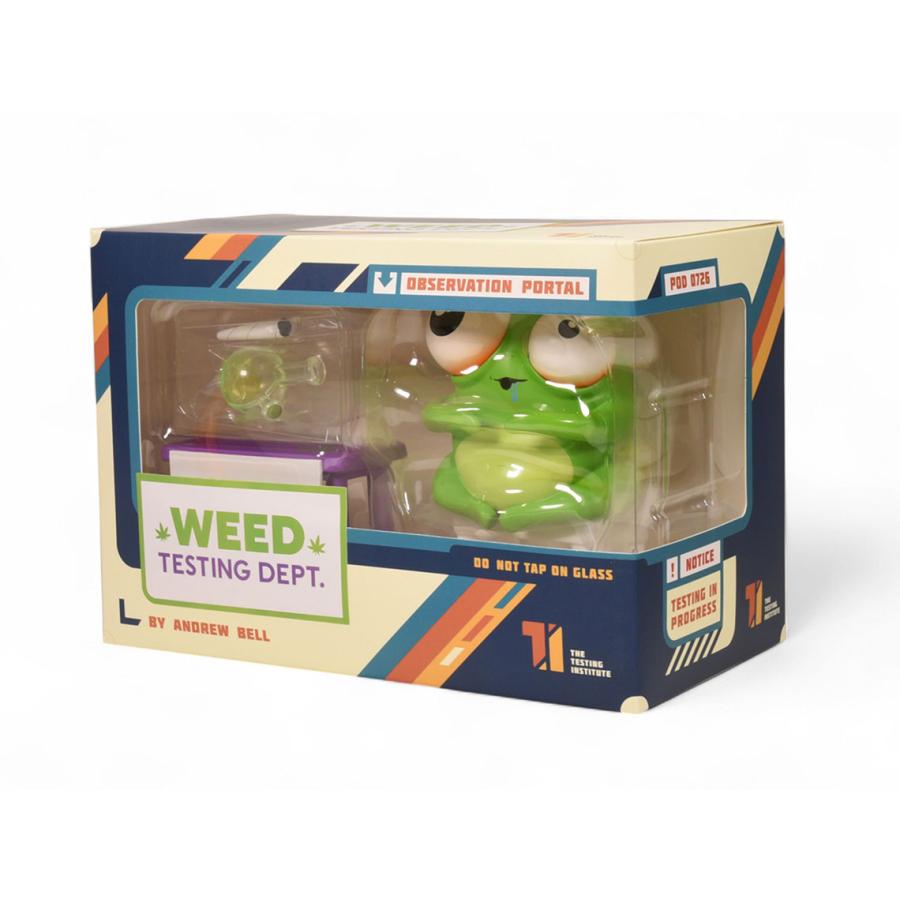 WEED TESTING DEPARTMENT フィギュア アンドリューベル WEED TESTING DEPARTMENT VINYL FIGURE by Andrew Bell ウィード テ