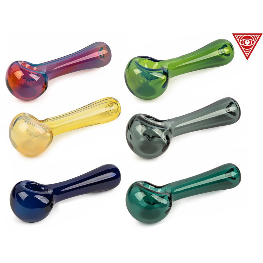 RED EYE GLASS ASH CATCHER SCREEN GLASS PIPE レッドアイグラス アッシュキャッチャー スクリーン付き