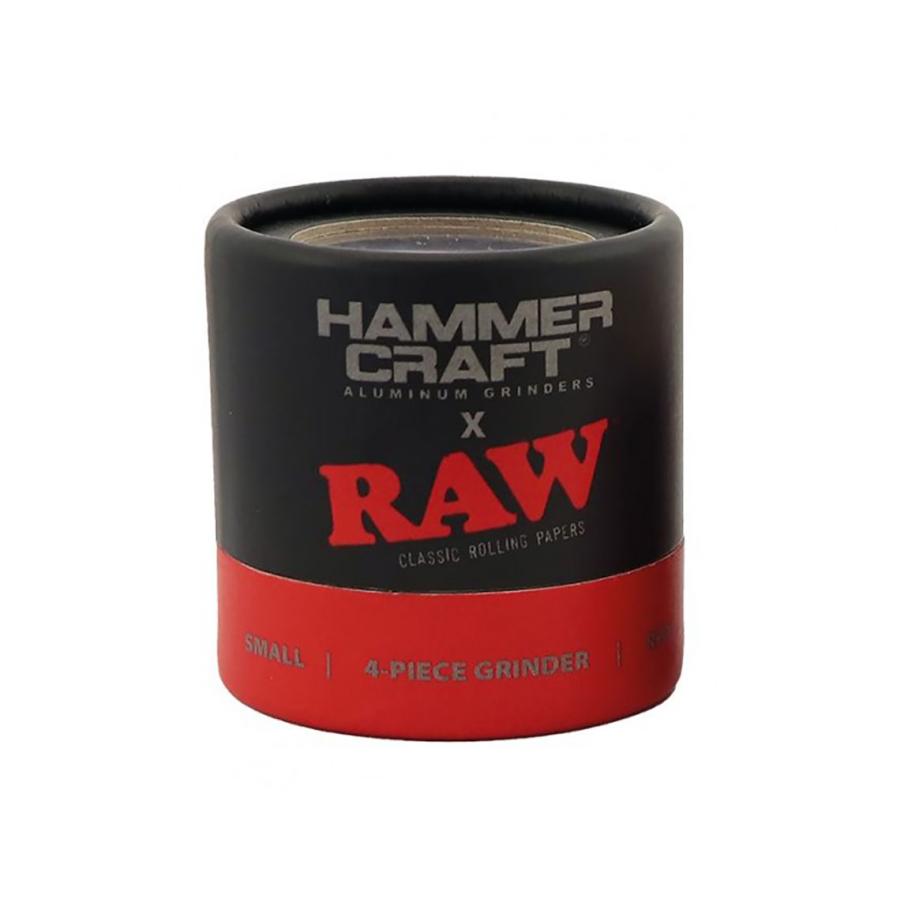 RAW HAMMERCRAFT 4 PIECE GRINDER ロウ ハンマークラフト 4ピース グラインダー RED レッド 55mm｜buzzmontage｜04