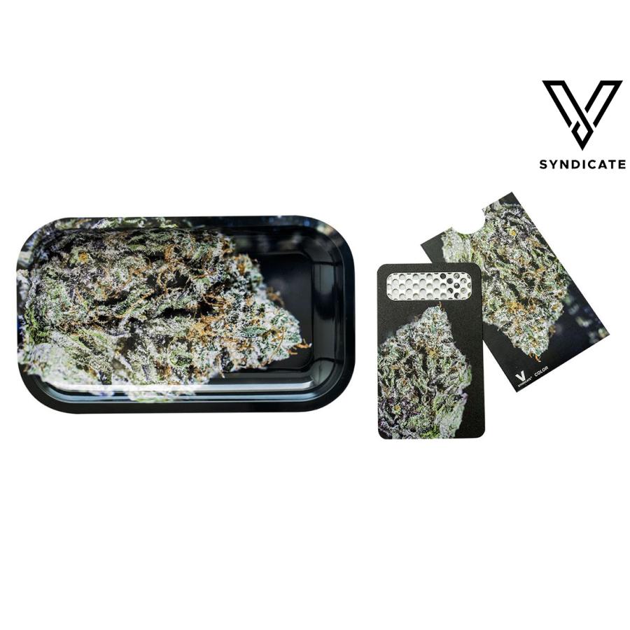 V SYNDICATE ROLLING TRAY CARD GRINDER Vシンジケート ローリングトレイ カードグラインダー BUDDA