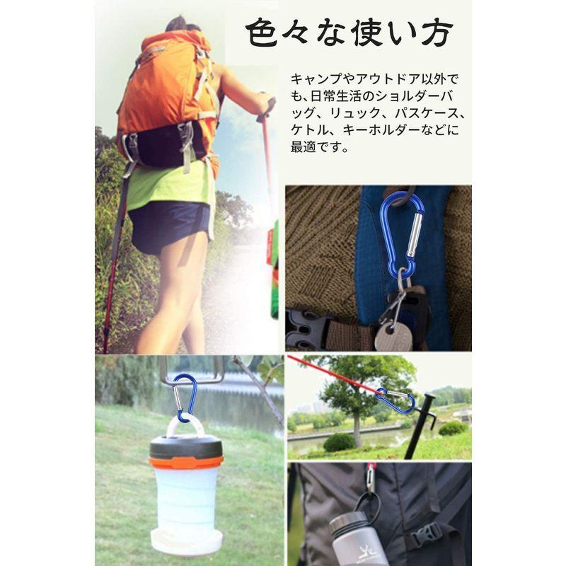 アルミカラビナ Dリングカラビナ キーホルダー 多機能カラビナ 超軽量 高耐久 釣り ハンモック キャンプ あらゆる場面で大活躍 タイプc Buzzone 通販 Yahoo ショッピング