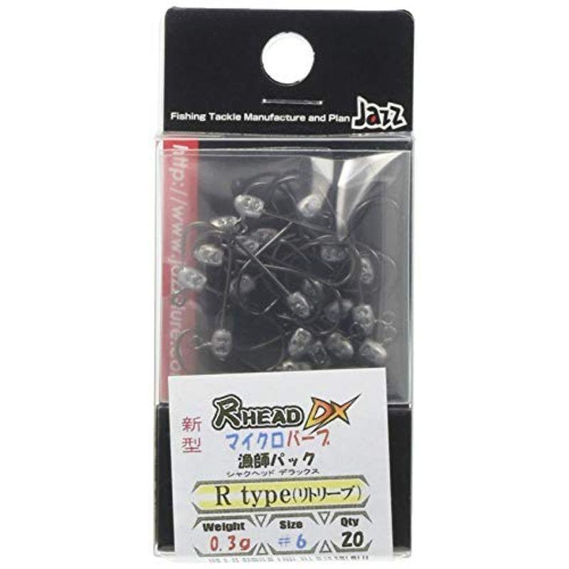 Jazz ジャズ 尺ヘッドdxマイクロバーブ Rタイプ 0 3g 6 漁師パック ケ入り 日本製