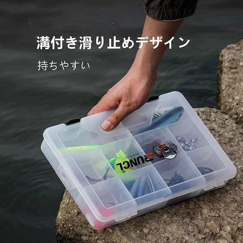 返品交換不可 ランケル Runcl ルアーケース タックルボックス 大容量 ワームケース 防水 タックルケース 釣ルアー収納 釣り道具入れ 収納ケース Cisama Sc Gov Br