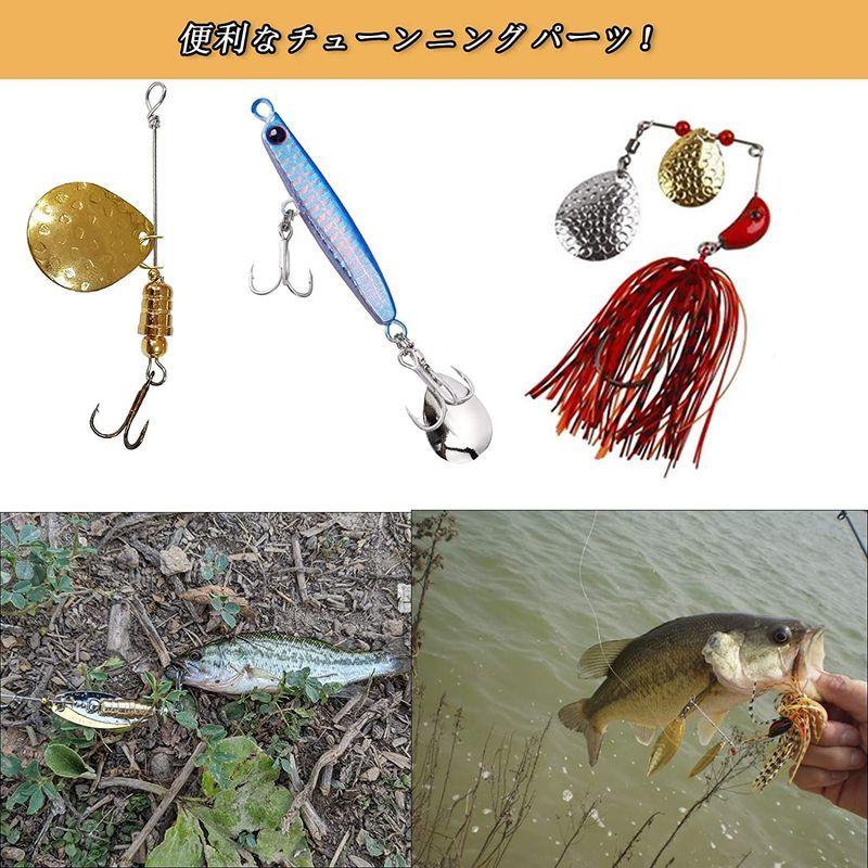 釣りスピナー自作 スピナーベイト自作 ルアー チューニング ルアーメイキング ルアーブレードセット ルアー改造 釣り小物 140点 Buzzone 通販 Yahoo ショッピング