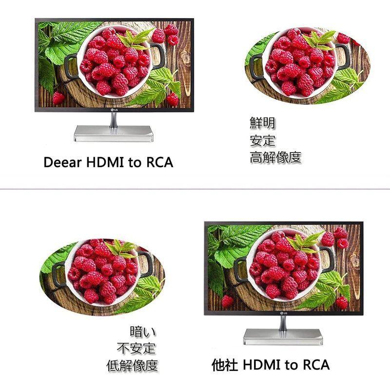 HDMI to AV変換コンバーター Deear 1080P対応 アナログ変換 音声出力可 テレビ/PS3/PS4/PS5PC/BDプレーヤ :20220204090606-00487:BuzzOne - 通販 - Yahoo!ショッピング HDMI to AV変換コンバーター Deear 1080P対応 アナログ変換 音声出力可 テレビ/PS3/PS4/PS5PC/BDプレーヤ :20220204090606-00487:BuzzOne - 通販 - Yahoo!ショッピング