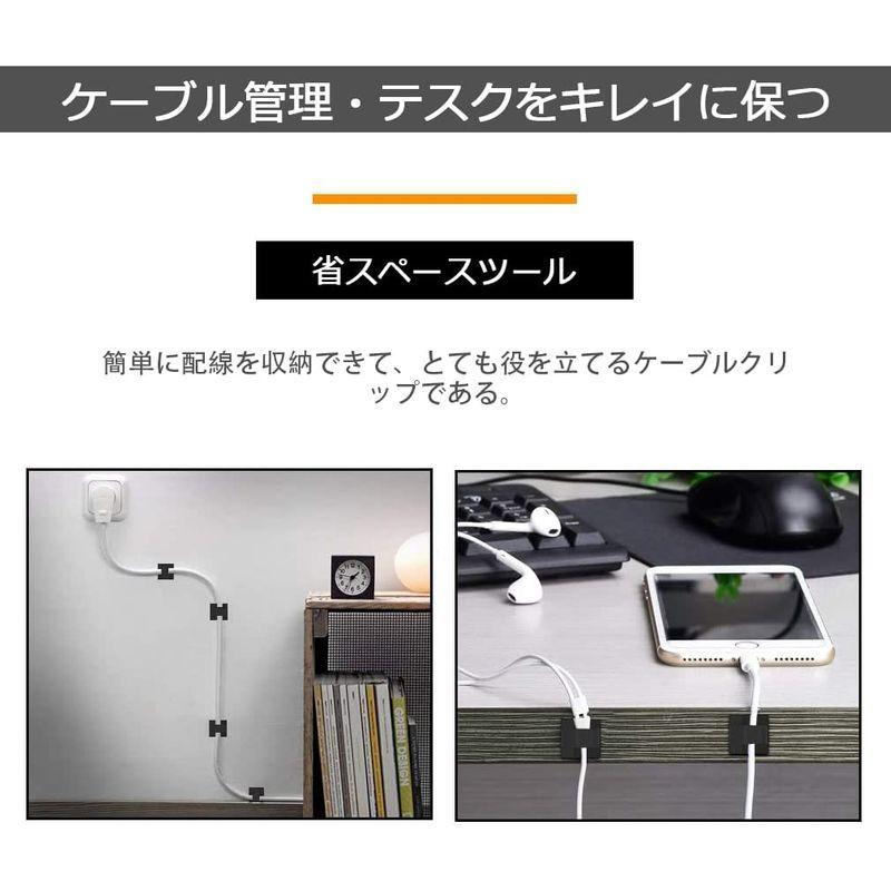 コードクリップ 60個入り ケーブルクリップ コード 収納 コードフック 強力粘着シート付き ケーブル 収納 コード管理 結束固定ベース 車 Buzzone 通販 Yahoo ショッピング