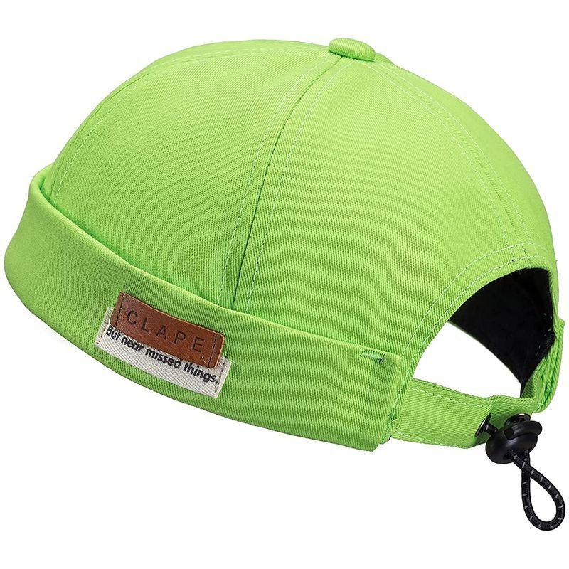 Clape ツバなし帽子 メンズ ロールキャップ 丸型 コットン 無地 小顔効果 春 夏 秋 冬 セーラー帽 紳士 キャップ ファション カ Buzzone 通販 Yahoo ショッピング