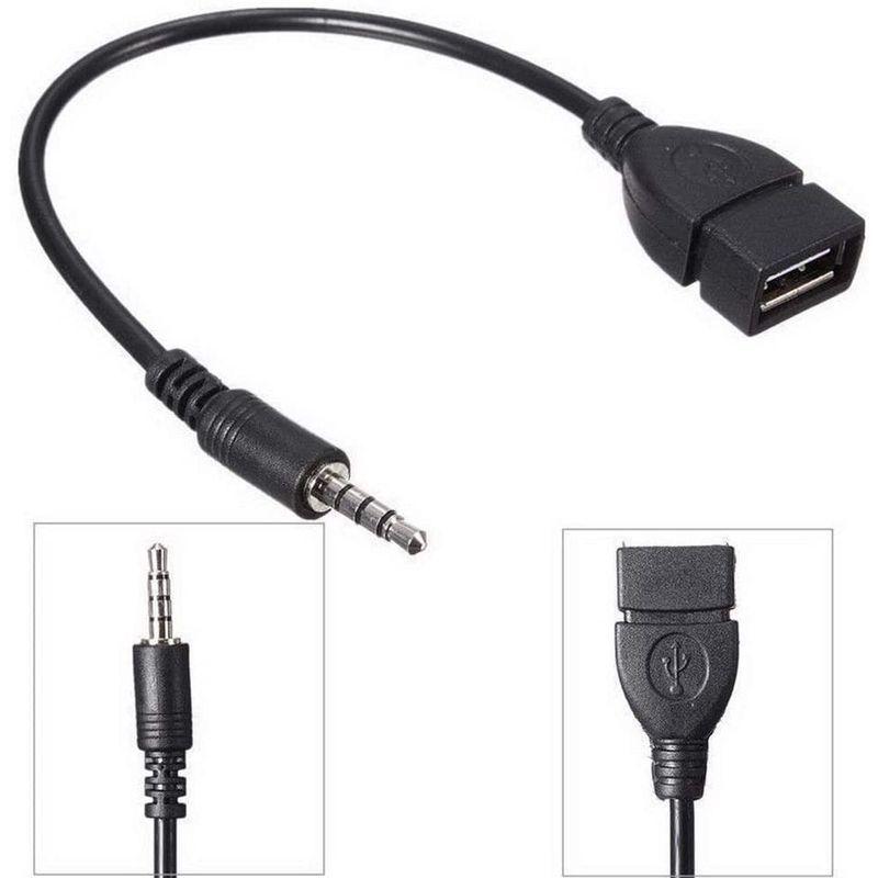 Auxオーディオジャックプラグからusb 2 0メスへの変換ケーブル コンバーターケーブルのみ カーauxポート カーアクセサリ Aux端子 Buzzone 通販 Yahoo ショッピング