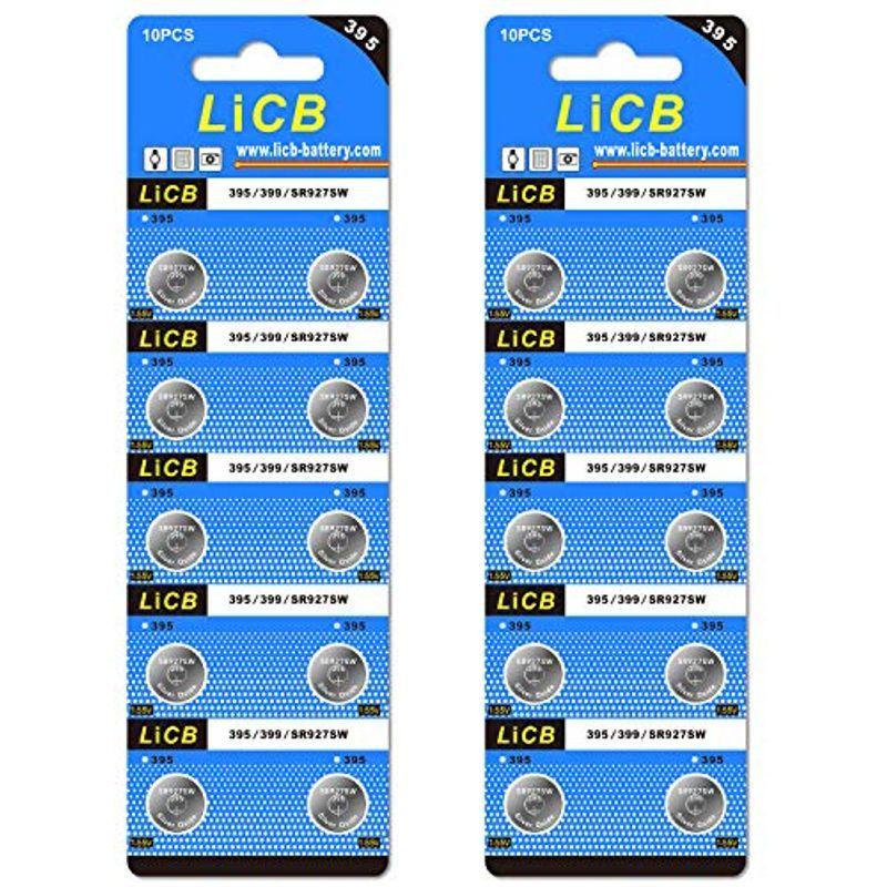 LiCB 20個 SR927SW ボタン電池 時計用SR927sw、395、LR927、AG7、399、LR57、SR927相当品  :20220207003653-01187:BuzzOne - 通販 - Yahoo!ショッピング