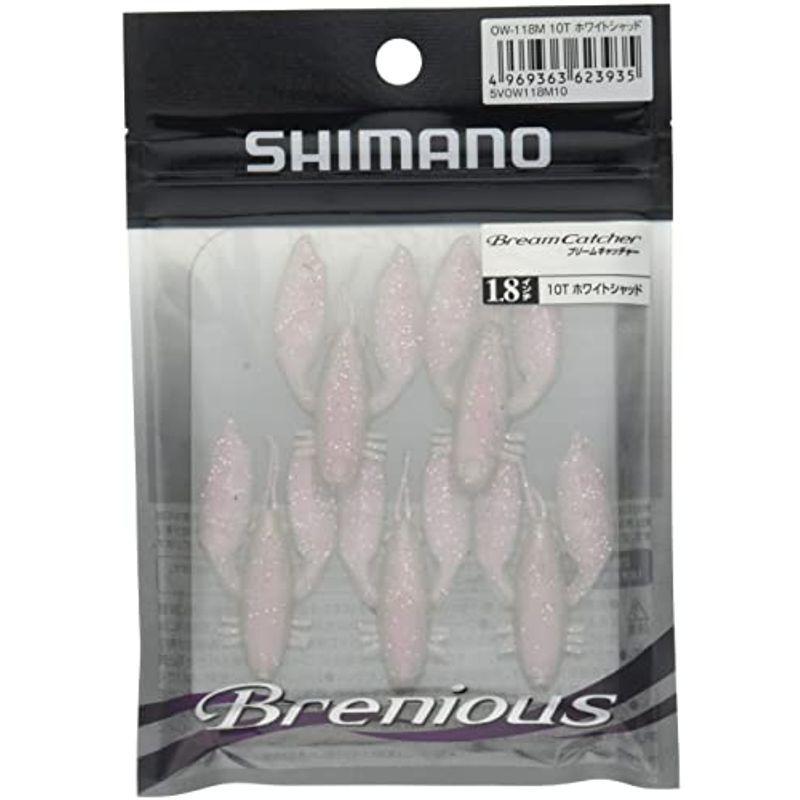 Buzzoneシマノ Shimano チヌ用ワーム 014 ブレニアス ブリームキャッチャー1 8インチ クリアグロー Ow 118m ブリームゲーム