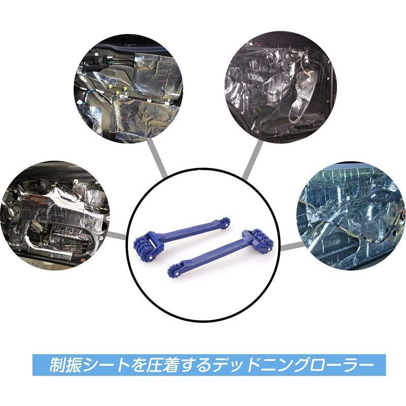 オンラインショップ 車 遮音ロラー Poraxy デッドニングローラー カーオーディオ遮音ロラーツール デッドニング用ローラ 消音ローラーツール 防音 材用ロラー Sch16 Edu Vn Ua