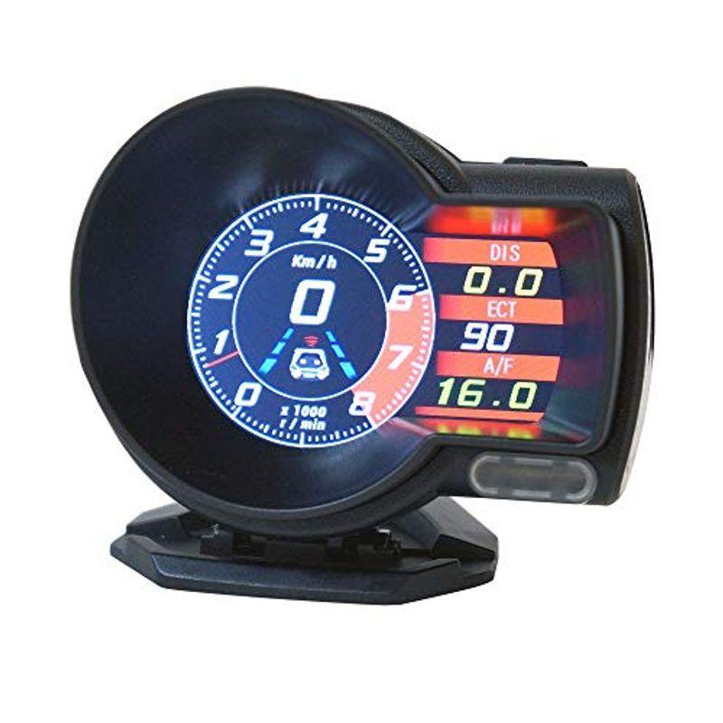 タコメーター Obd2 マルチメーター スピードメーター 後付け 多機能メーター バッテリー電圧 水温計 日本語説明書付き ポン付け 車 X Buzzone 通販 Yahoo ショッピング