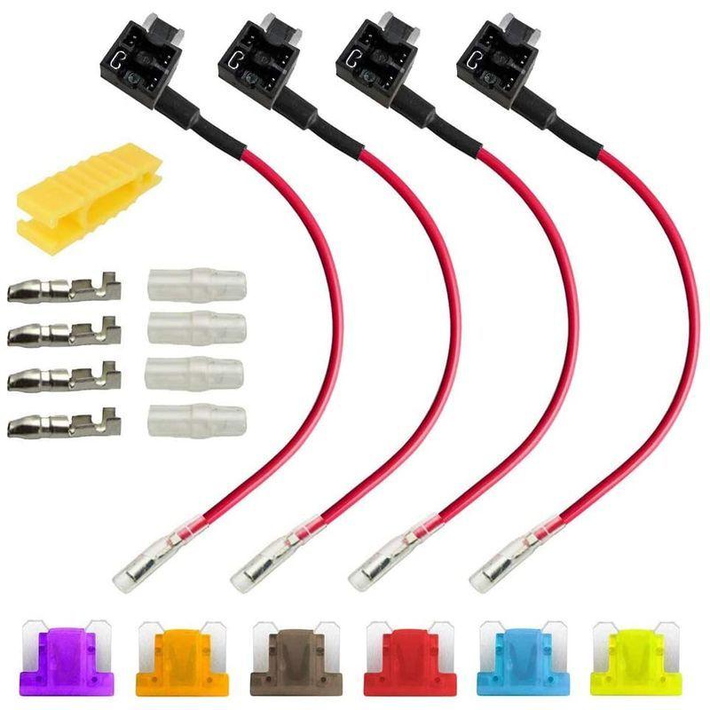 Kiligen 12v 24v 車平型ヒューズホルダー 配線追加 電源取り出し 低背 Atmすぐ使える6個無料ヒューズ付き 迷 ヒューズ用 Buzzone 通販 Yahoo ショッピング