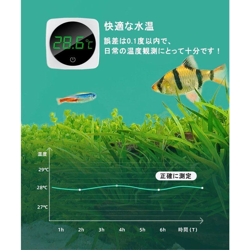 デジタル 水温計 水槽 温度計 アクアリウム 熱帯魚 メダカ 金魚 水温管理測定範囲 0 60 精度 0 1 Buzzone 通販 Yahoo ショッピング