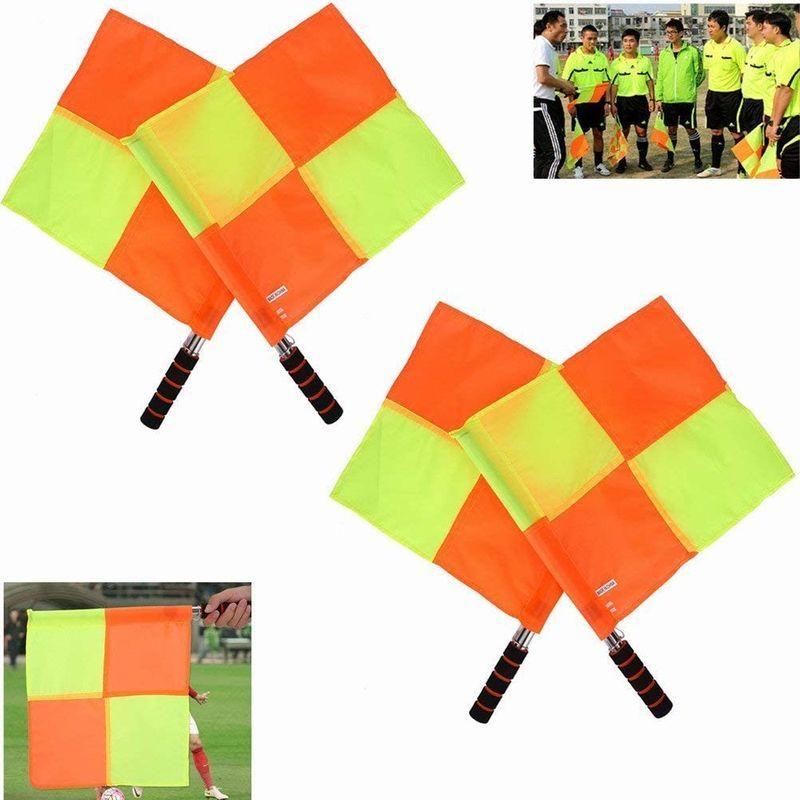 19円 世界の人気ブランド Dy 2ten フェリーフラッグ サッカー 審判旗 2pcs フラッグ 審判