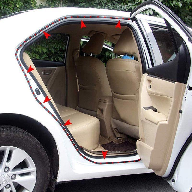 Welstik 風切り音 防止テープ 車用ドアモール 車ドア保護 ウェザーストリップ 防音 車 ドア フード リアハッチ用 静音 防 10 Buzzone 通販 Yahoo ショッピング