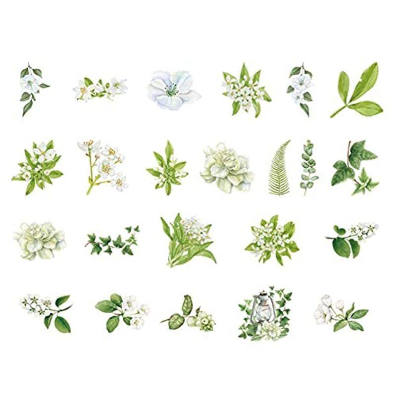 Kamizuki シール 花 クチナシの花 白い花 手帳シール スッテカー Diy 手作り 日記 ダイアリー カレンダー アルバム 家計簿 011 Buzzone 通販 Yahoo ショッピング