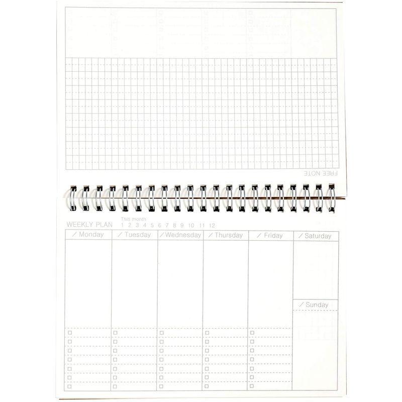 Tsukuriro B6 ウィークリー スケジュール帳 時間 管理 ノート 週間 計画 予定表 010 Buzzone 通販 Yahoo ショッピング