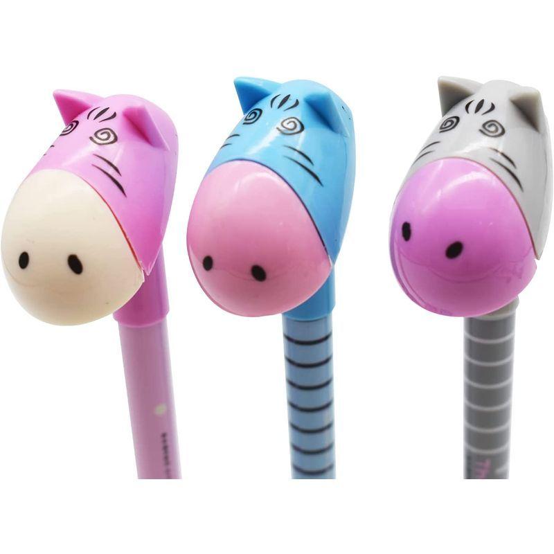 Maydahui 可愛い ロバ ボールペン 8本セット 0 5mm 油性 かわいい おしゃれ ドンキー 動物 うま ボールペン 文房具 Buzzone 通販 Yahoo ショッピング