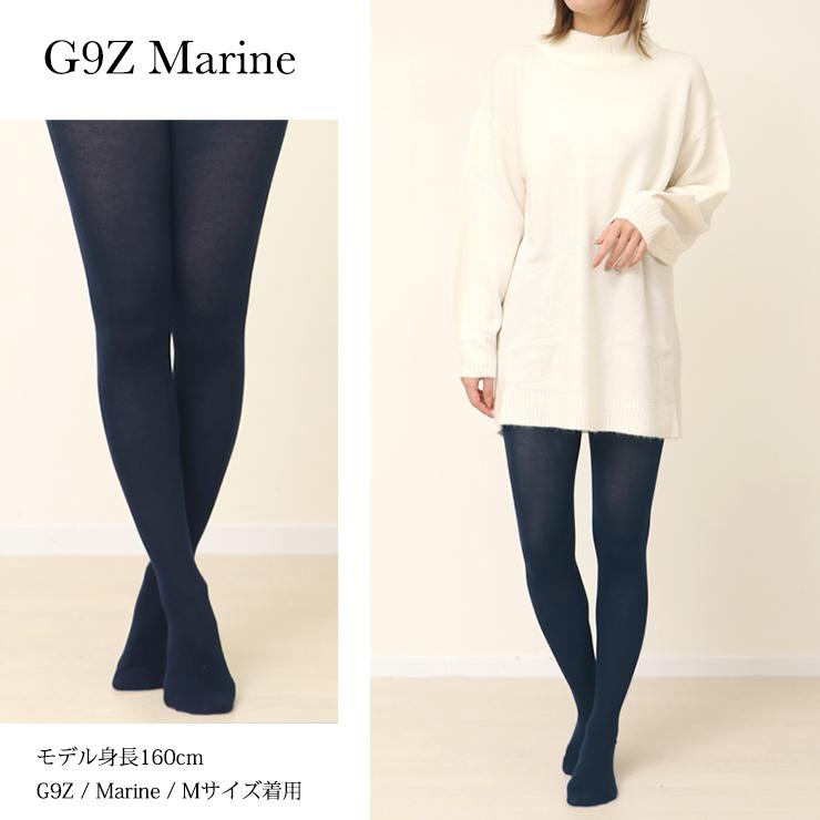 BLEU FORET（ブルーフォレ） タイツ レディース 暖かい 黒 COLLANT