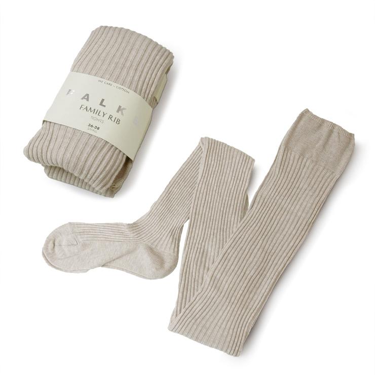 FALKE ファルケ リブタイツ FAMILY RIB TIGHTS 48490 WOMEN レディース 女性 コットンリブタイツ 綿 コットン |  | 04