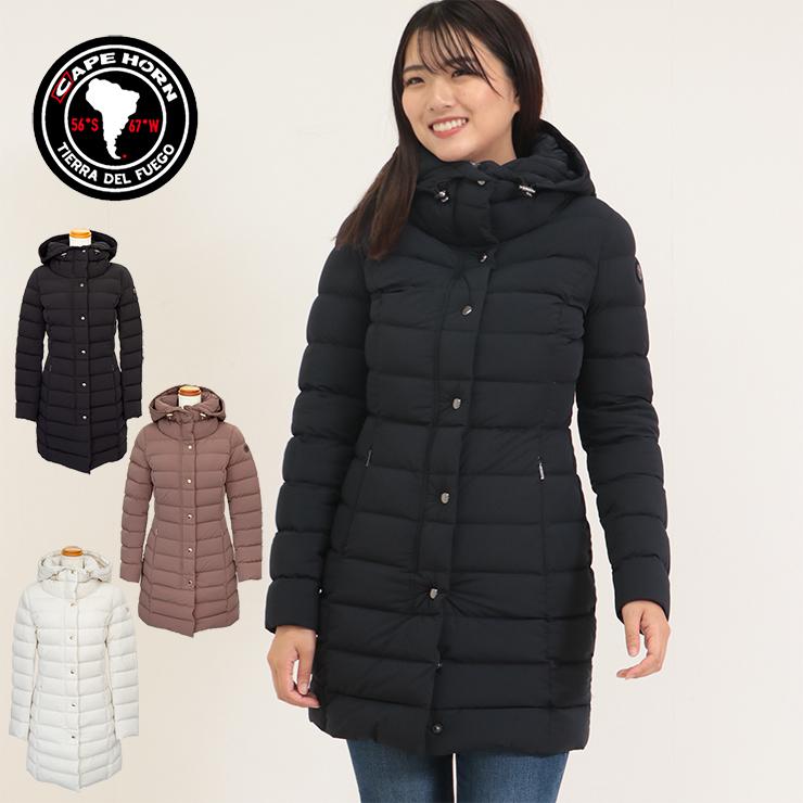 ケープホーン ダウン レディース SANTACRUZ CAPE HORN ダウンコート