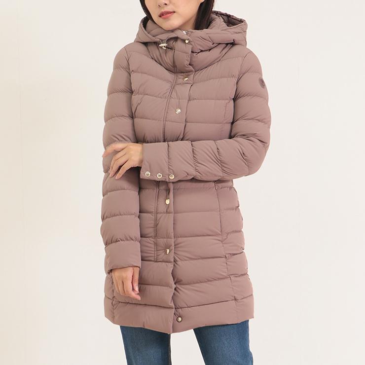 【美品】CAPEHORN サンタクルス ダウン コート ロング モカ 42 ケープホーン CAPE HORN サンタクルス SANTACRUZ B2570 ダウン