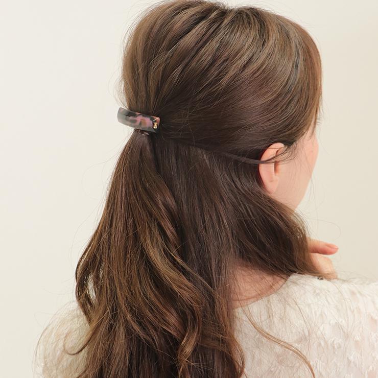 ALEXANDRE DE PARIS バレッタ マーブル スワロフスキー バレッタ (6 cm)｜ALEXANDRE DE PARIS（アレクサンドル ドゥ パリ）