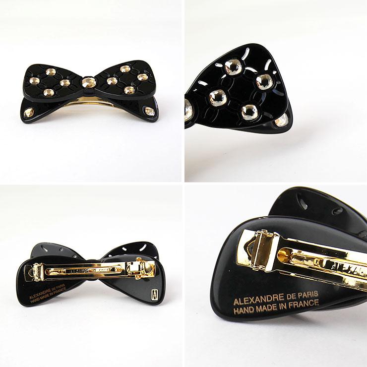 ALEXANDRE DE PARIS【アレクサンドル ドゥ パリ】6cm バレッタ