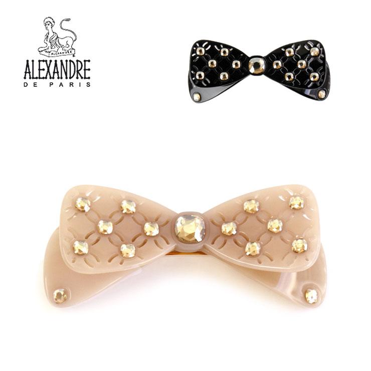 ALEXANDRE DE PARIS アレクサンドル ドゥ パリ8cm バレッタ AA8-18540