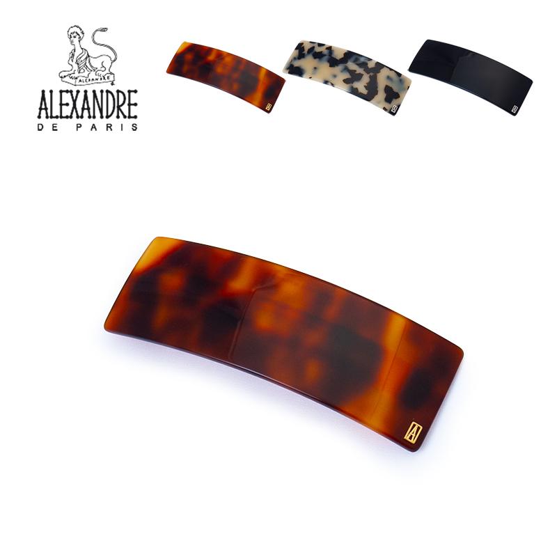 アレクサンドル ドゥ パリ ALEXANDRE DE PARIS バレッタ AA8-550 8cm バレッタ 髪留め ヘアアクセサリー おしゃれ ブランド かわいい | 