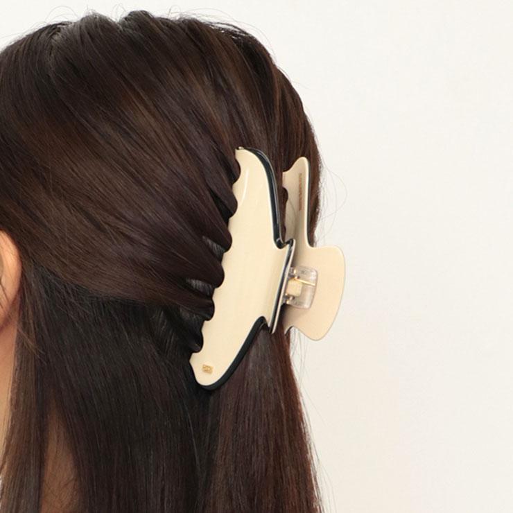 アレクサンドル ドゥ パリ ALEXANDRE DE PARIS ヘアクリップ L