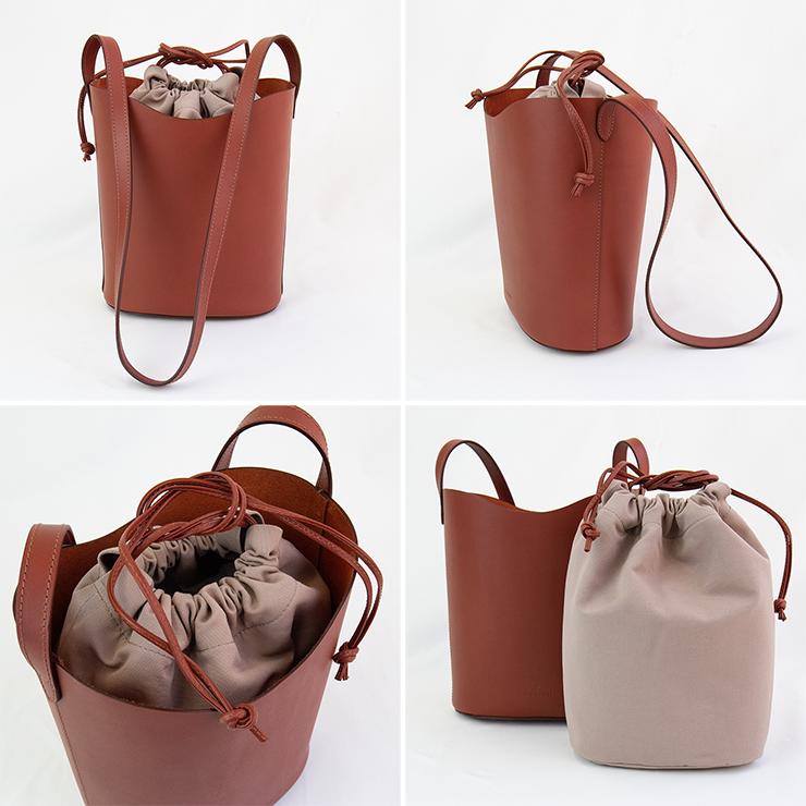 イルビゾンテ IL BISONTE 巾着付きバケツ型ショルダーバッグ bbu025 レディース バッグ 本革 革 おしゃれ かわいい ブランド イルビゾンテバッグ |  | 05