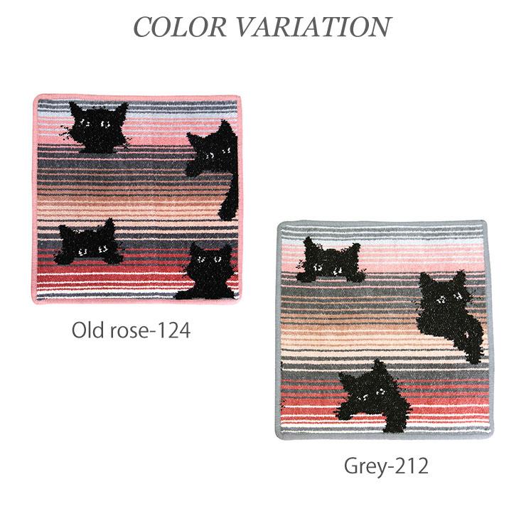 FEILER フェイラー ハンドタオル black kitty ハンカチ レディース 大人 女性 プレゼント ギフト かわいい おしゃれ タオルハンカチ |  | 01