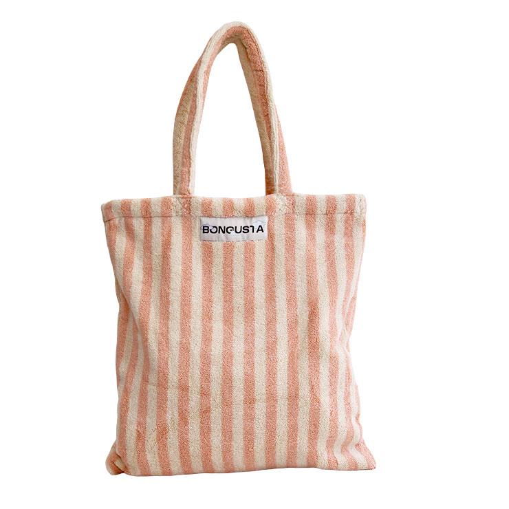 BONGUSTA ボングスタ Naram Totebag トートバッグ BON01 NARAM TOTEBAG ナラム レディース ストライプ コットン |  | 08
