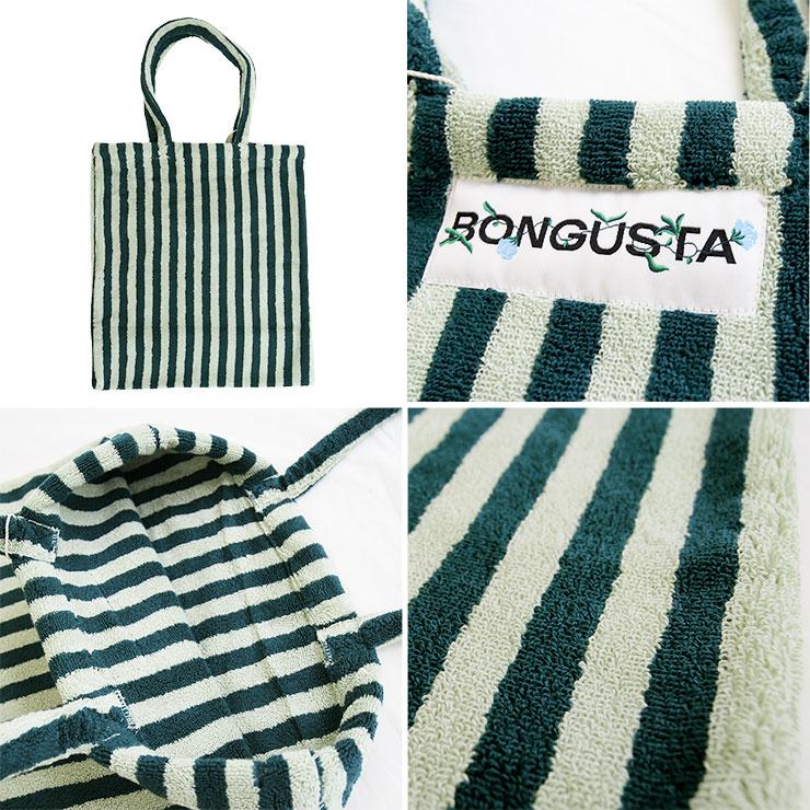 BONGUSTA ボングスタ Naram Totebag トートバッグ BON01 NARAM TOTEBAG ナラム レディース ストライプ コットン |  | 09