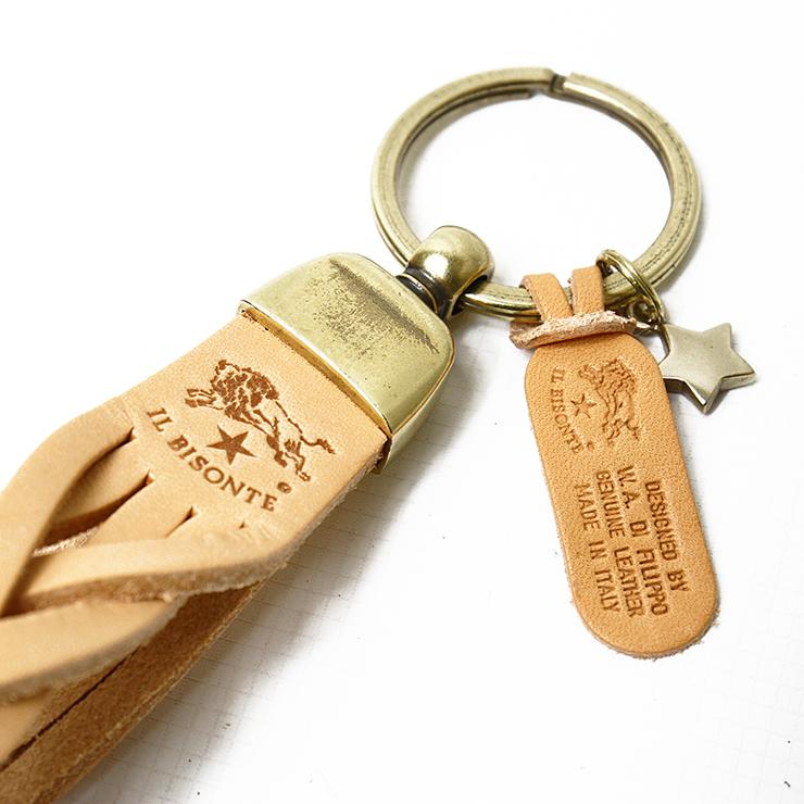 イルビゾンテ キーホルダー il bisonte c0924 鍵 本革 レザー キーケース ブランド ヌメ 可愛い おしゃれ | IL BISONTE | 04