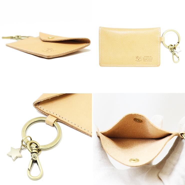 イルビゾンテ il bisonte キーリング付き カードケース C0928  男女兼用 レディース メンズ　おしゃれ ブランド 本革 革 大人 かわいい SKH042 | IL BISONTE | 03