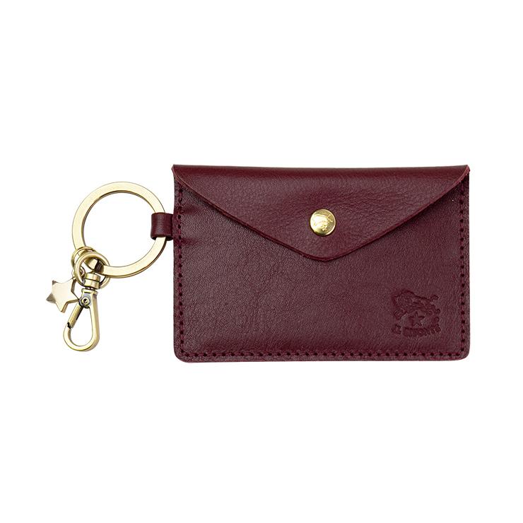 イルビゾンテ il bisonte キーリング付き カードケース C0928  男女兼用 レディース メンズ　おしゃれ ブランド 本革 革 大人 かわいい SKH042 | IL BISONTE | 09