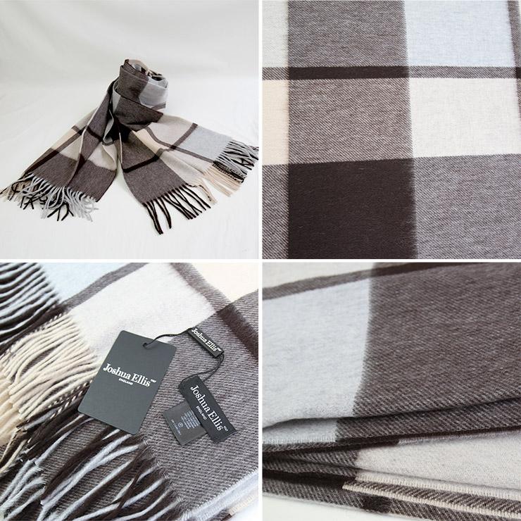 Joshua Ellis ジョシュアエリス カシミア 大判 ストール CPG カシミア ブランケット ストール ショール あったか | Joshua Ellis | 12