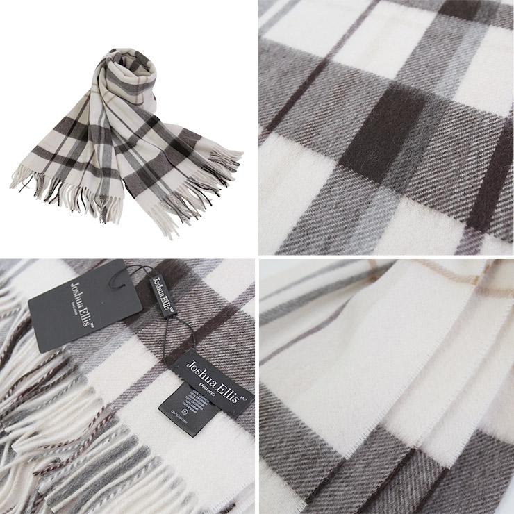 Joshua Ellis（ジョシュアエリス） カシミア 大判 ストール CPG